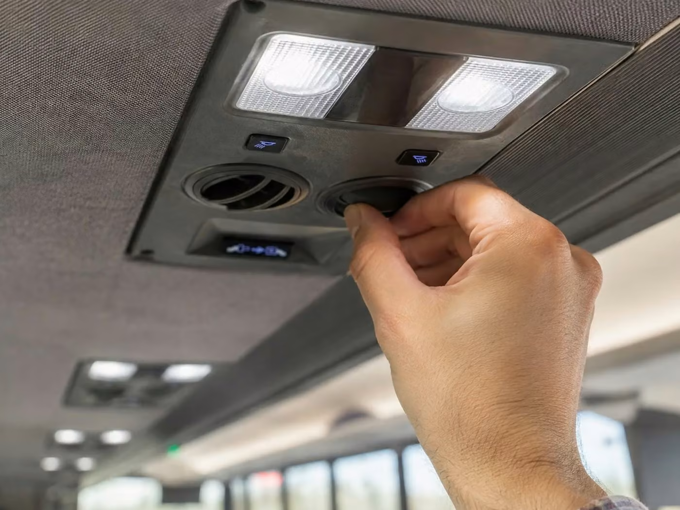 south bend charter bus climate control