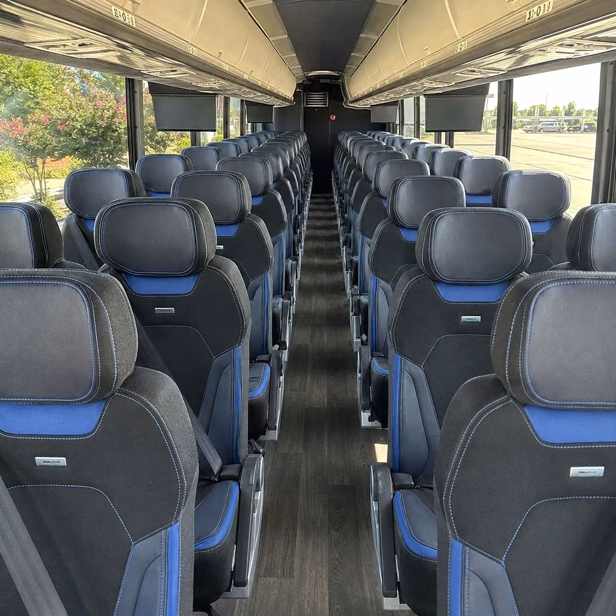 south bend charter bus interior 3