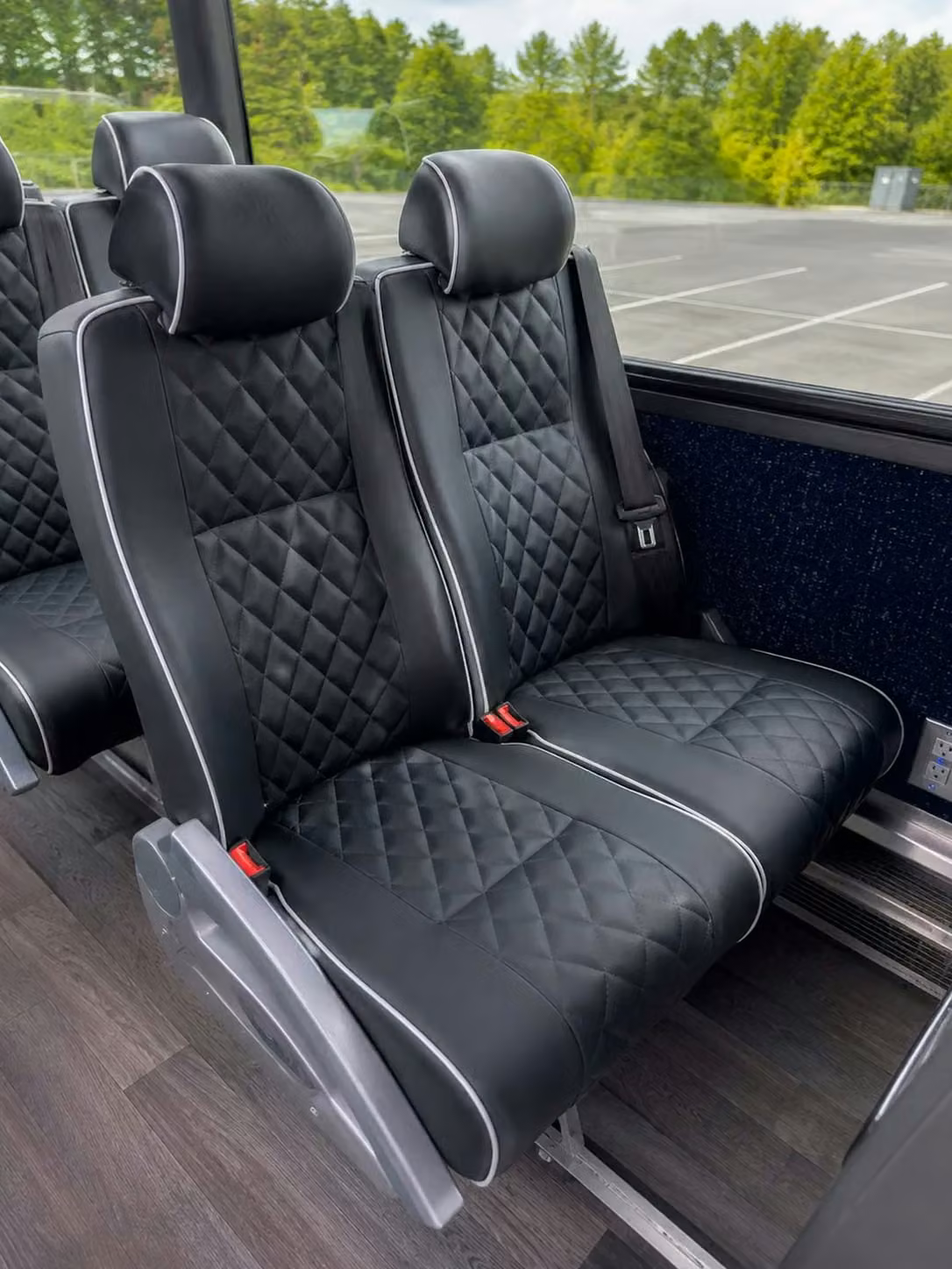 south bend charter bus reclining seats