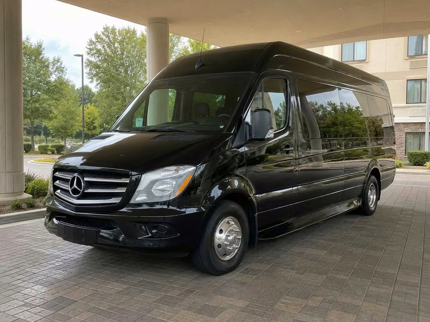 south bend sprinter van rental with driver tinted windows