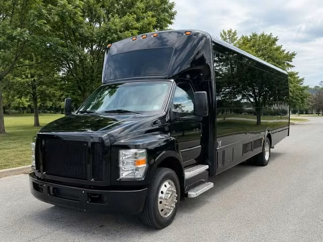 south bend charter bus rental