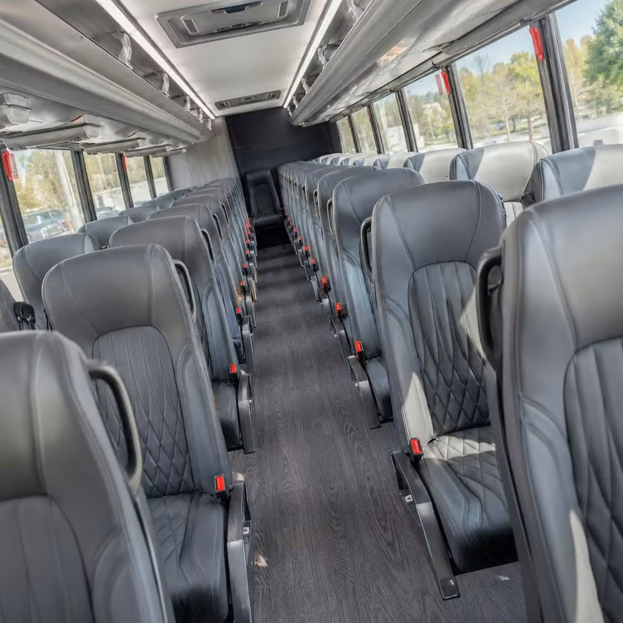 30 passenger minibus inside